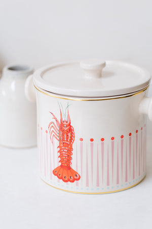 Yvonne Ellen Ice Bucket - Lobster-Goviers
