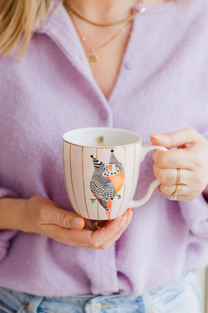 Yvonne Ellen Large Mug - Budgie-Goviers