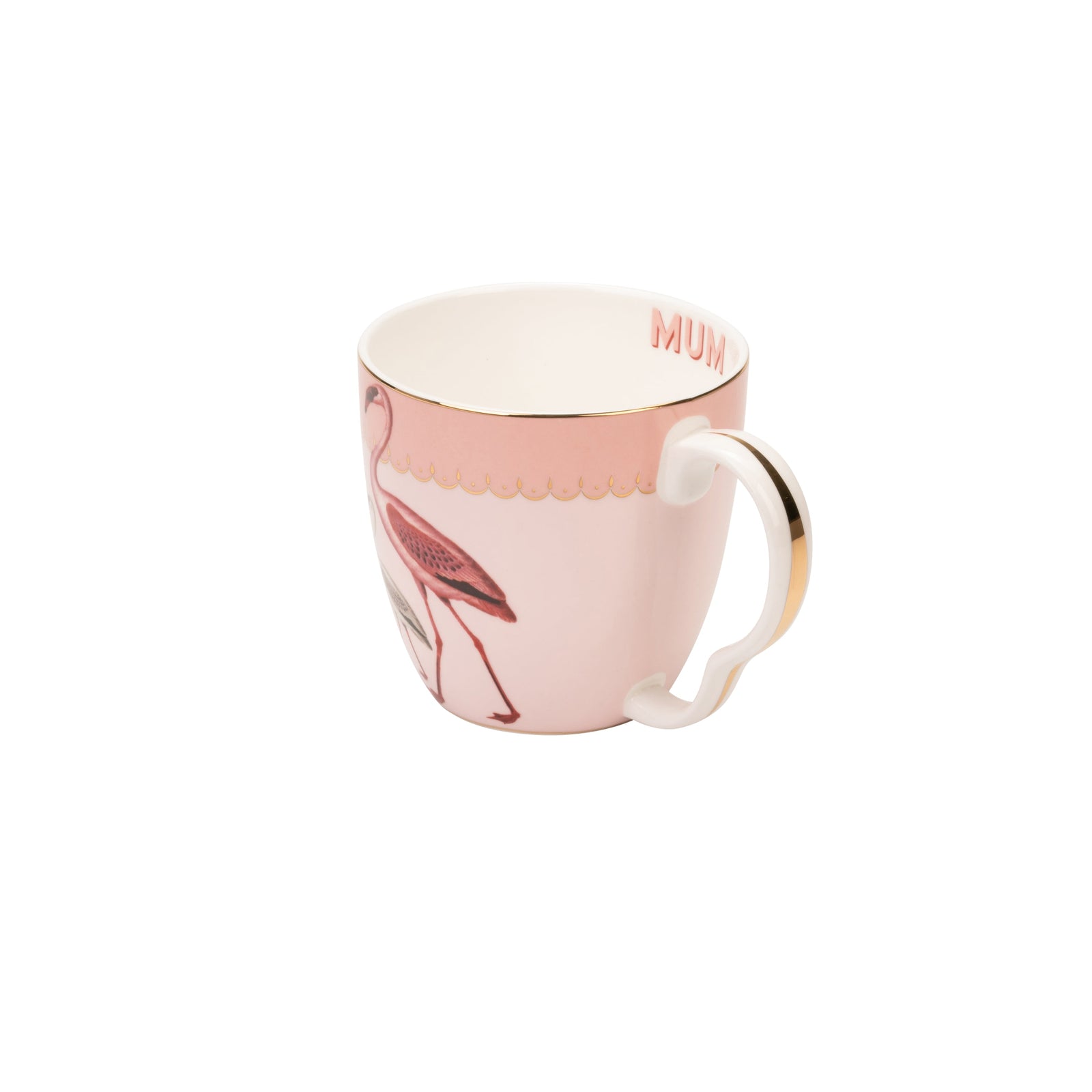 Yvonne Ellen Large Mug - Flamingo-Goviers