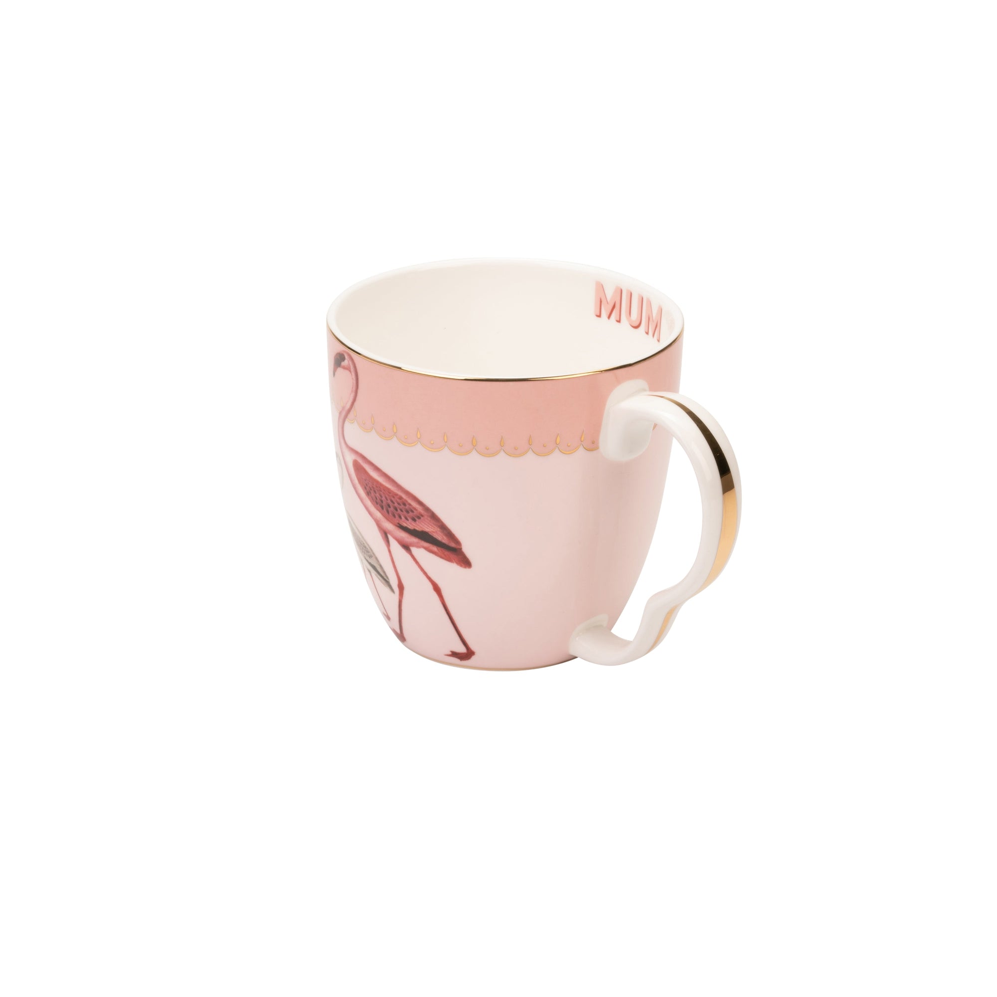 Yvonne Ellen Large Mug - Flamingo-Goviers