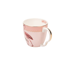 Yvonne Ellen Large Mug - Flamingo-Goviers