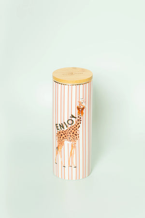 Yvonne Ellen Large Storage Jar - Giraffe-Goviers