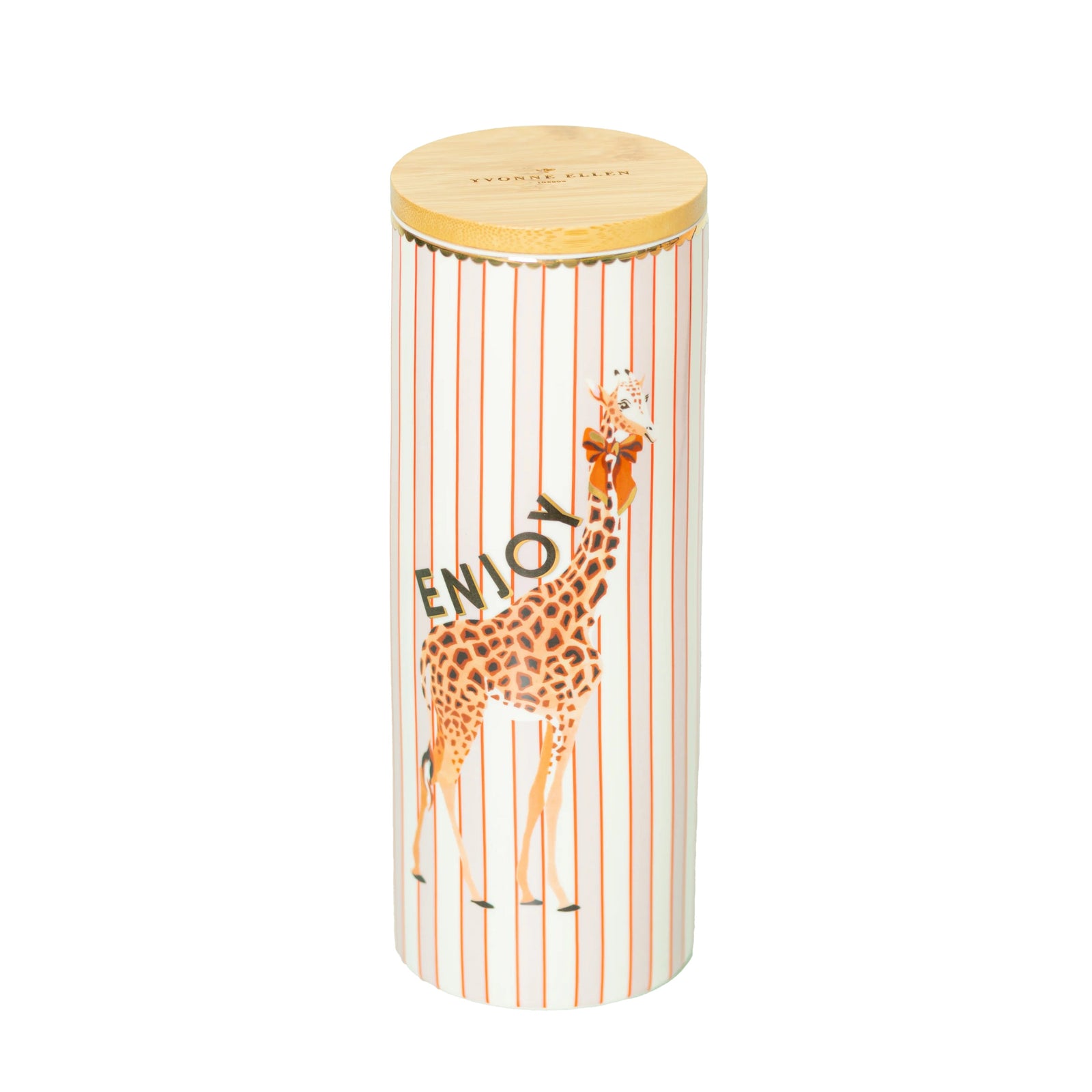 Yvonne Ellen Large Storage Jar - Giraffe-Goviers