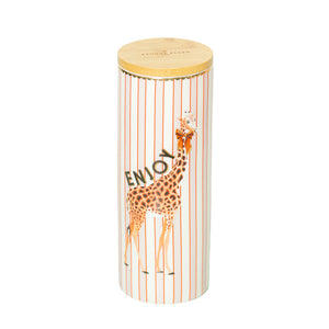 Yvonne Ellen Large Storage Jar - Giraffe-Goviers
