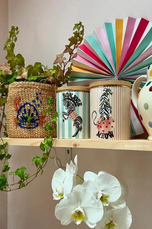 Yvonne Ellen Medium Storage Jar - Tiger-Goviers