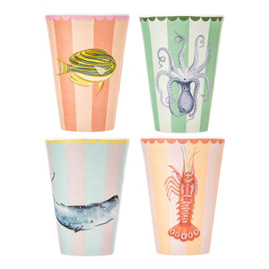 Yvonne Ellen Plastic Hiball Set of 4-Goviers