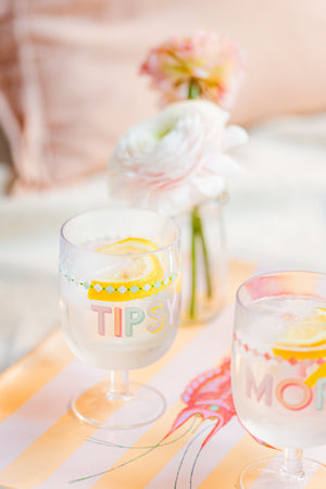 Yvonne Ellen Plastic Wine Glass Set of 4-Goviers