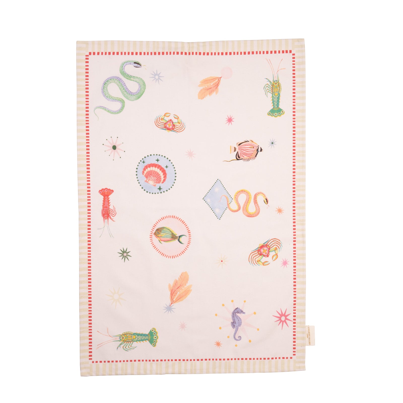 Yvonne Ellen Set Of 2 Tea Towels - Harlequin-Goviers