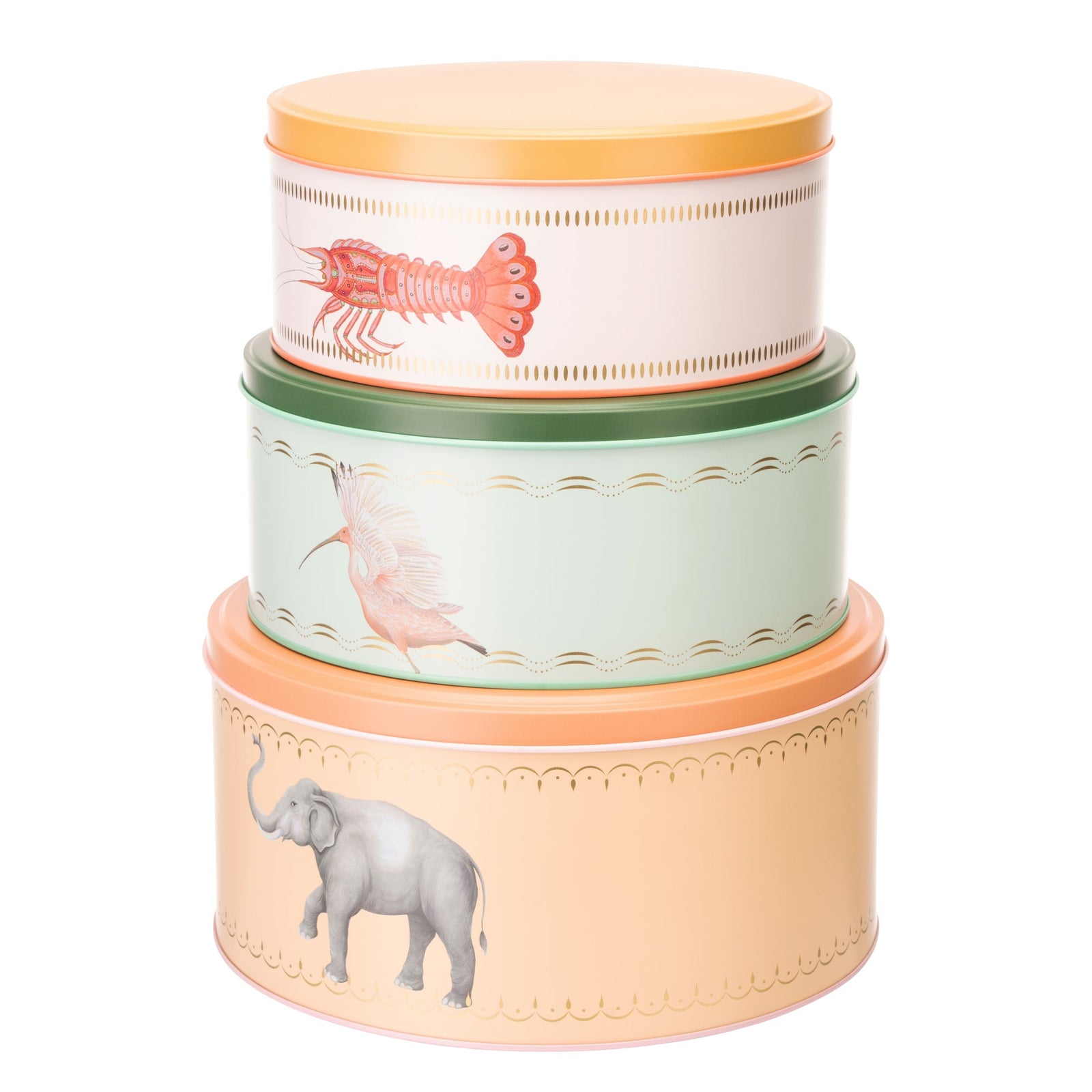 Yvonne Ellen Set Of 3 Cake Tins-Goviers