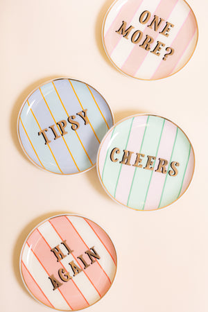 Yvonne Ellen Slogan Coasters Set of 4-Goviers
