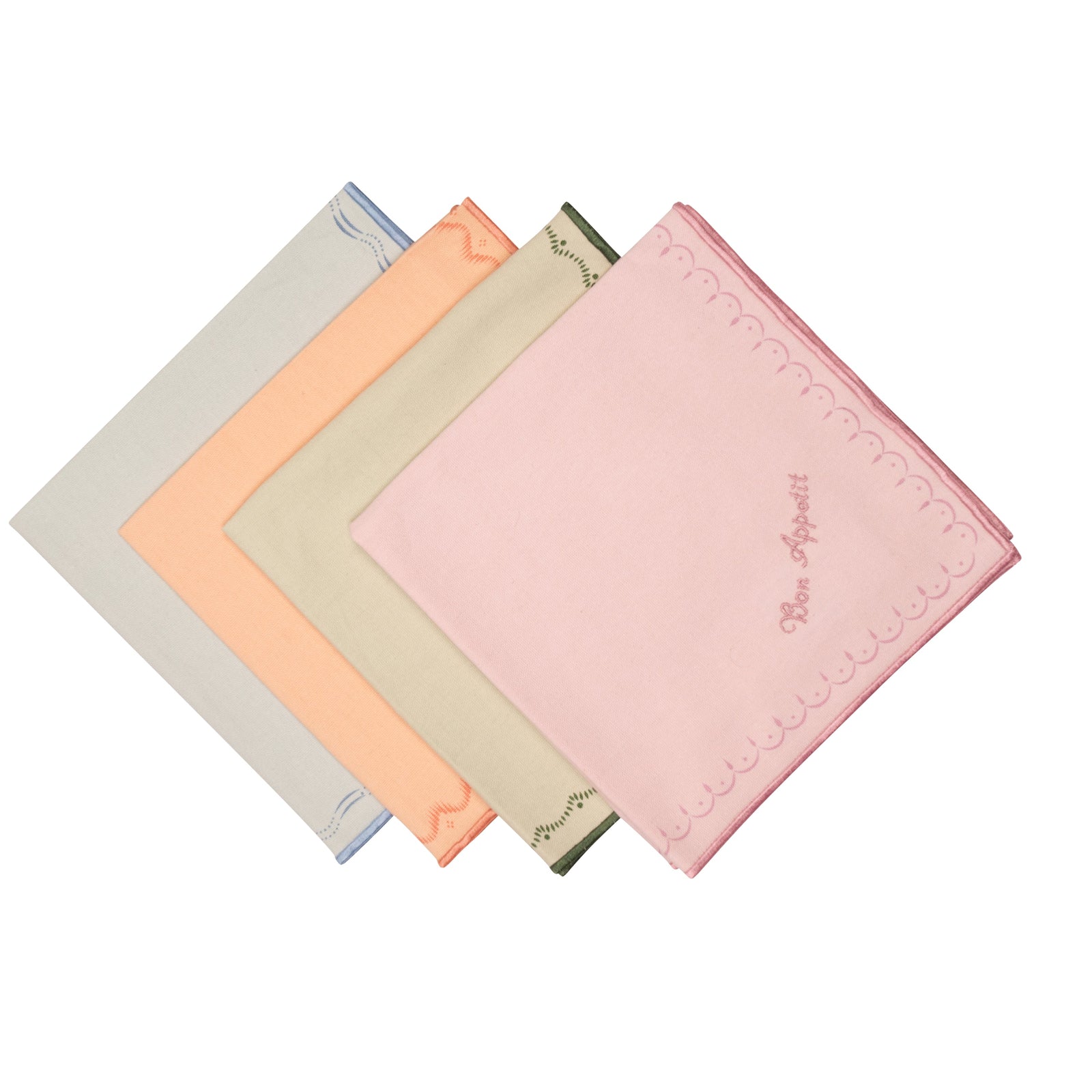 Yvonne Ellen Slogan Napkins Set of 4-Goviers