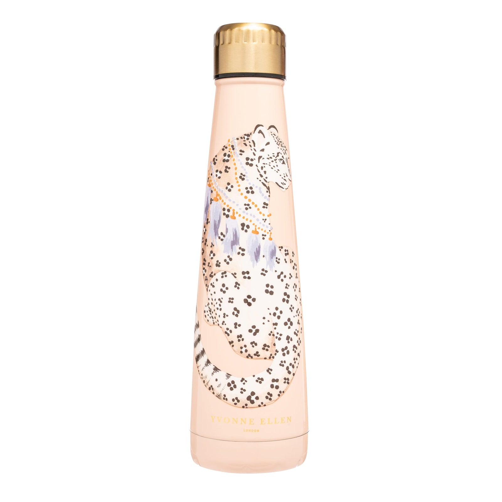 Yvonne Ellen Stainless Steel Bottle - Cheetah-Goviers