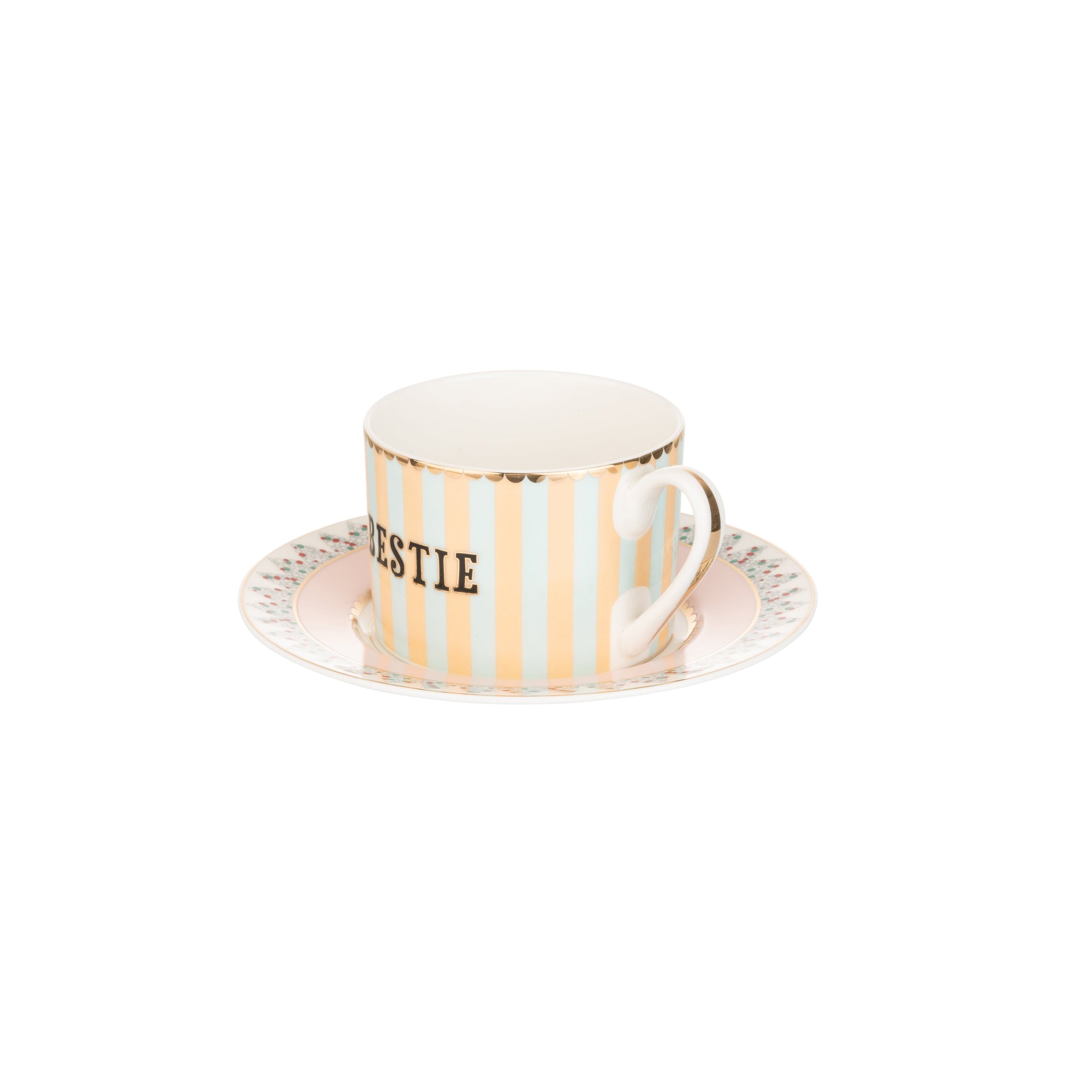 Yvonne Ellen Teacup and Saucer - Bestie-Goviers