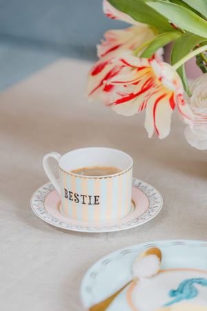 Yvonne Ellen Teacup and Saucer - Bestie-Goviers