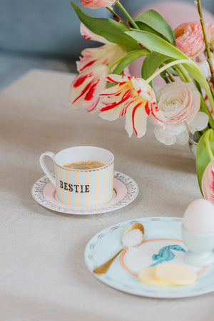 Yvonne Ellen Teacup and Saucer - Bestie-Goviers