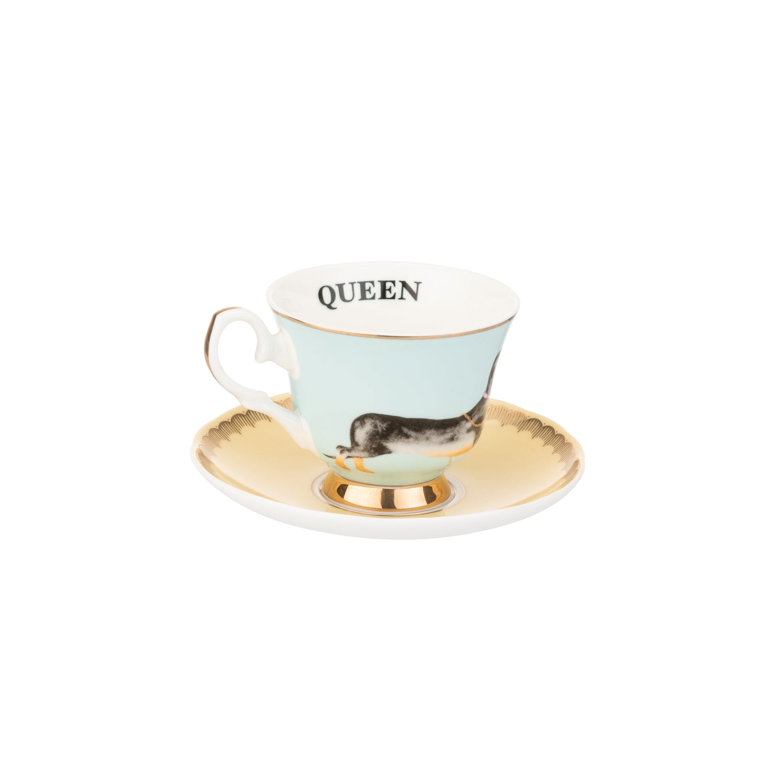 Yvonne Ellen Teacup and Saucer - Doggie-Goviers