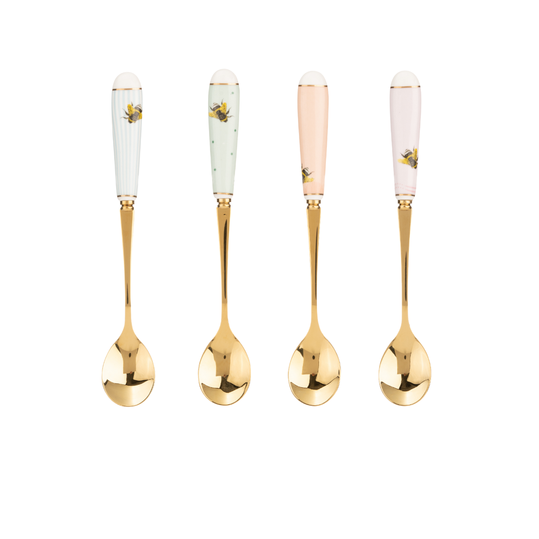 Yvonne Ellen Teaspoon Set of 4 - Bee-Goviers