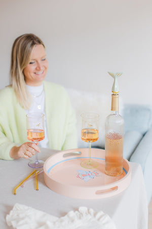 Yvonne Ellen Wine Glass Set of 2 - Bee-Goviers