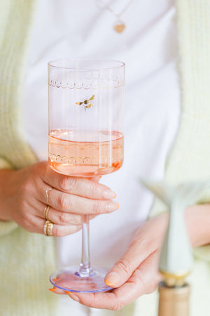 Yvonne Ellen Wine Glass Set of 2 - Bee-Goviers