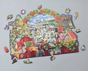 Wentworth Through the Window - Christmas Puzzle - 240 Pieces