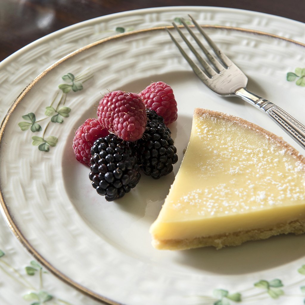 Belleek Shamrock Tableware Starter/Dessert plate-Home-Goviers