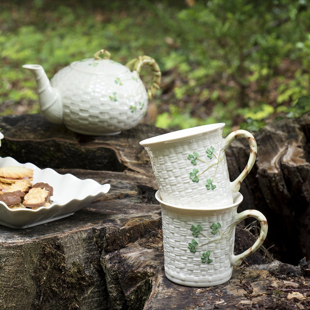 Belleek Shramrock Mug-Home-Goviers