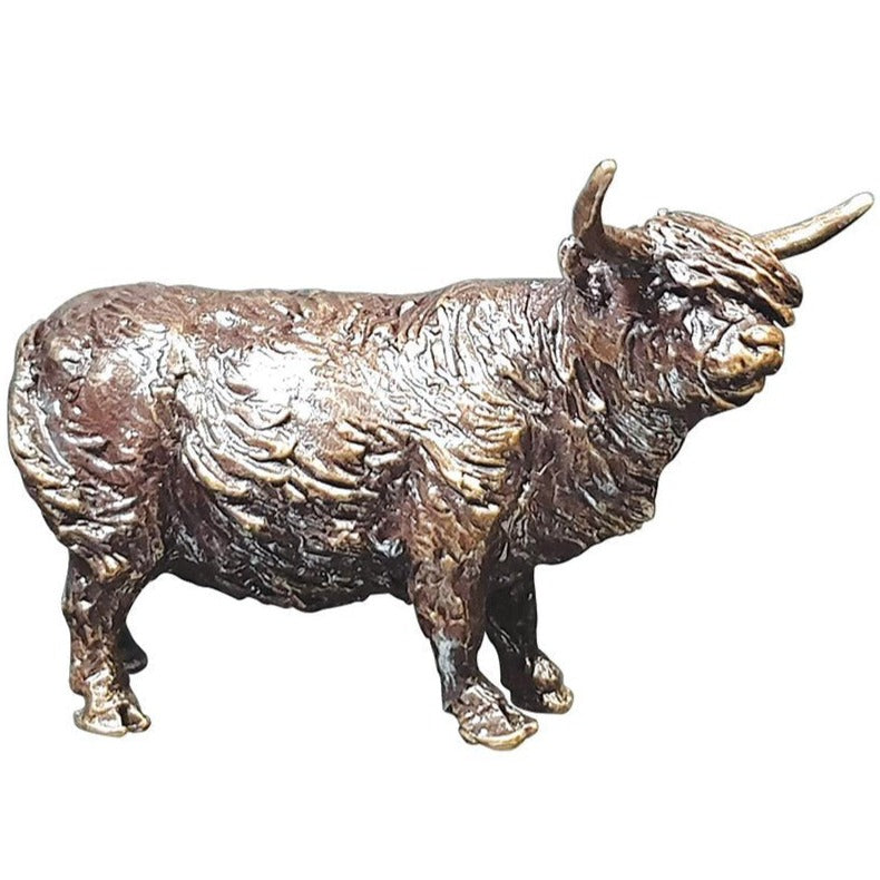Butler & Peach Highland Cow-bronzes-Goviers