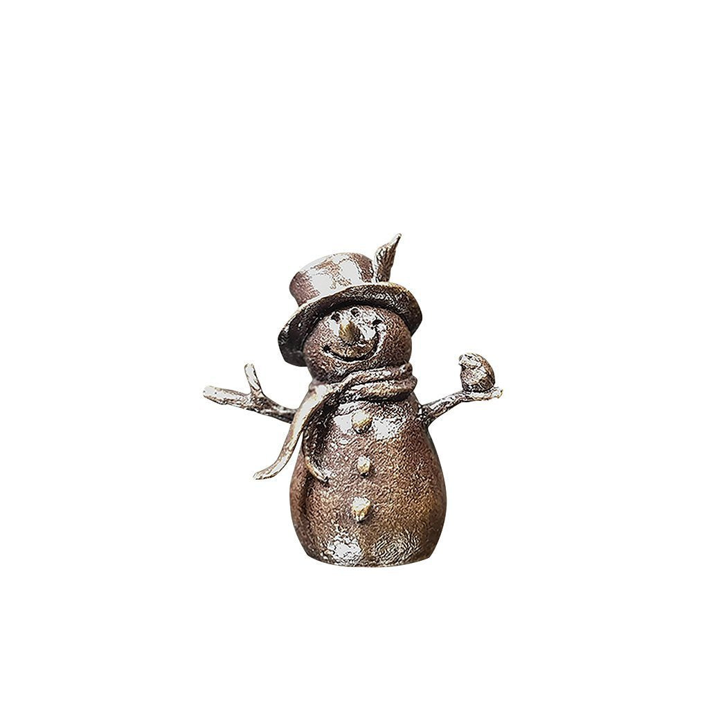 Butler & Peach Snowman-Bronzes-Goviers