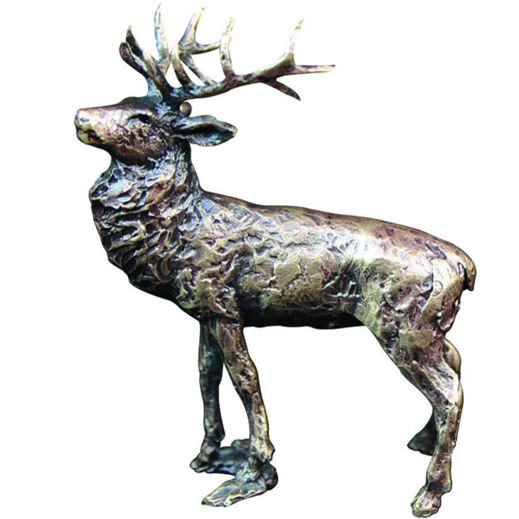 Butler & Peach Stag-bronzes-Goviers