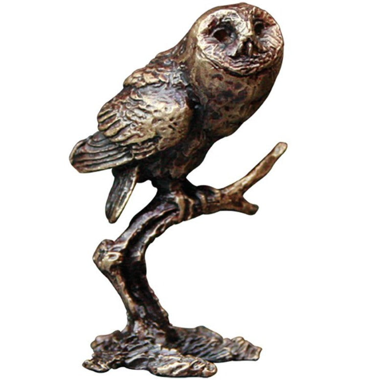 Butler & Peach Tawny Owl 2059-Bronzes-Goviers