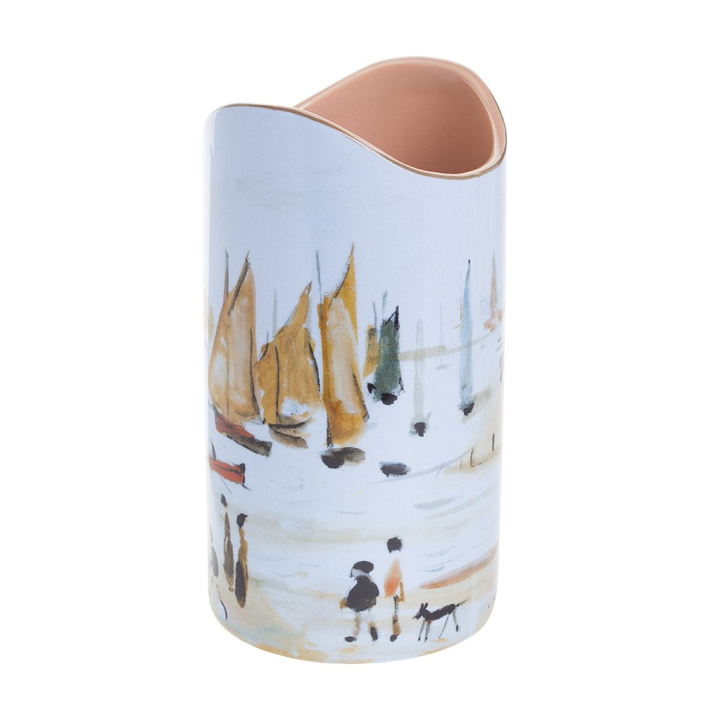 Dartington Lowry Vase Yachts-Home Accessories-Goviers