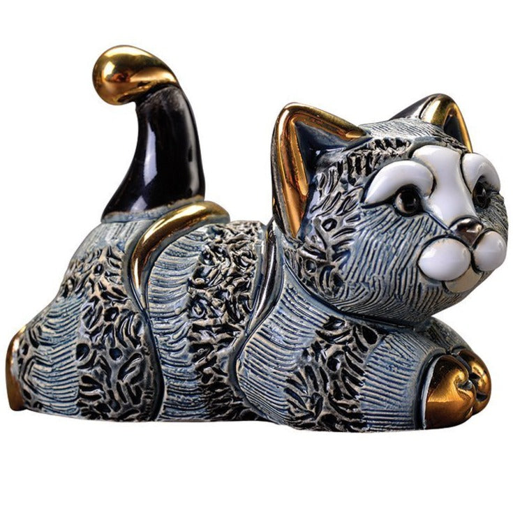 De Rosa Striped Kitten Resting-Collectables-Goviers