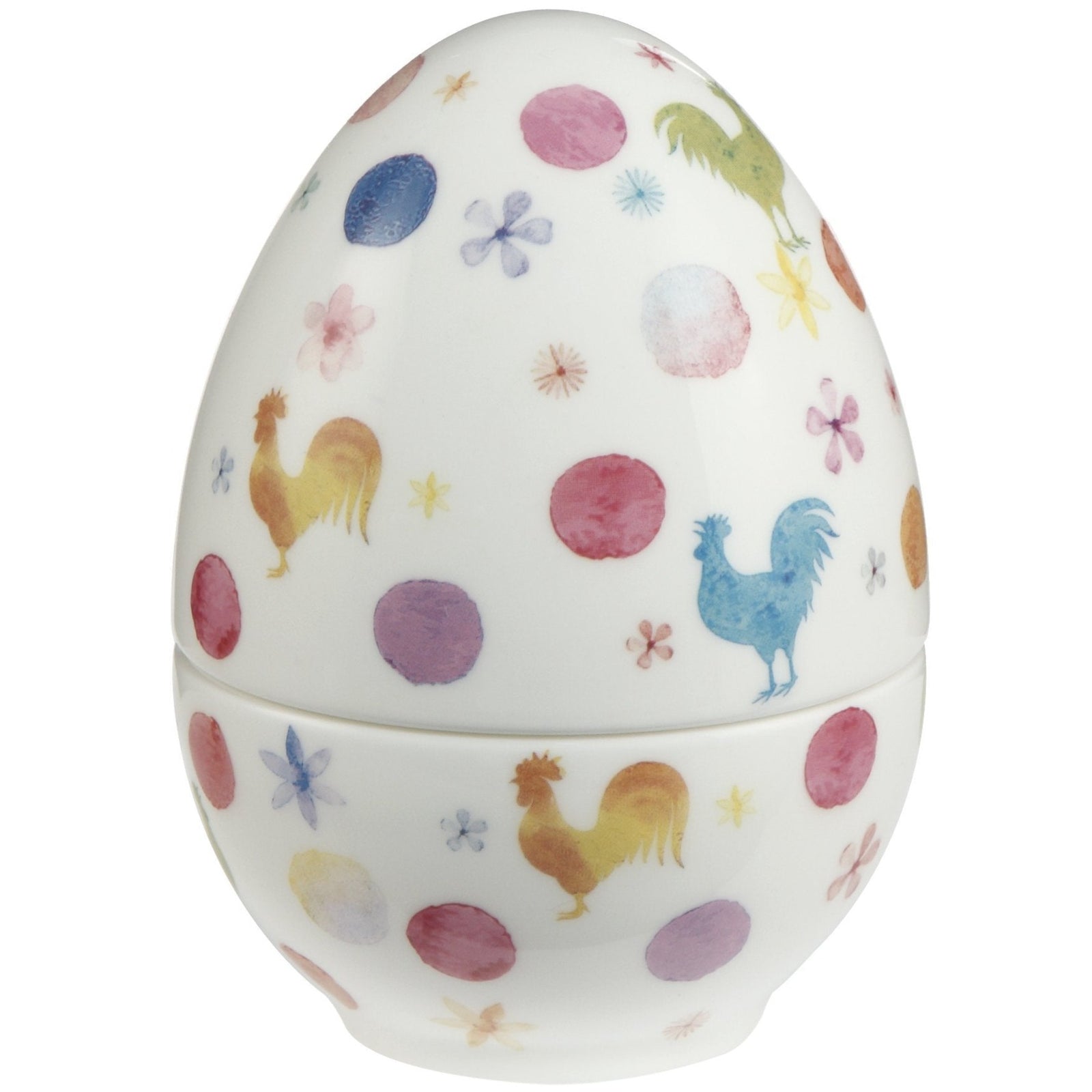 Fitz & Floyd Spring Egg Box Medium 11 cm-Easter-Goviers