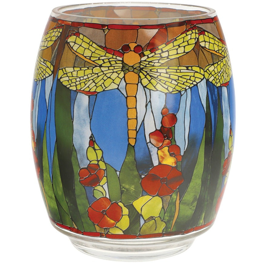 Goebel Dragonfly Glass Tealight Tiffany | Artis Orbis-Glass-Goviers