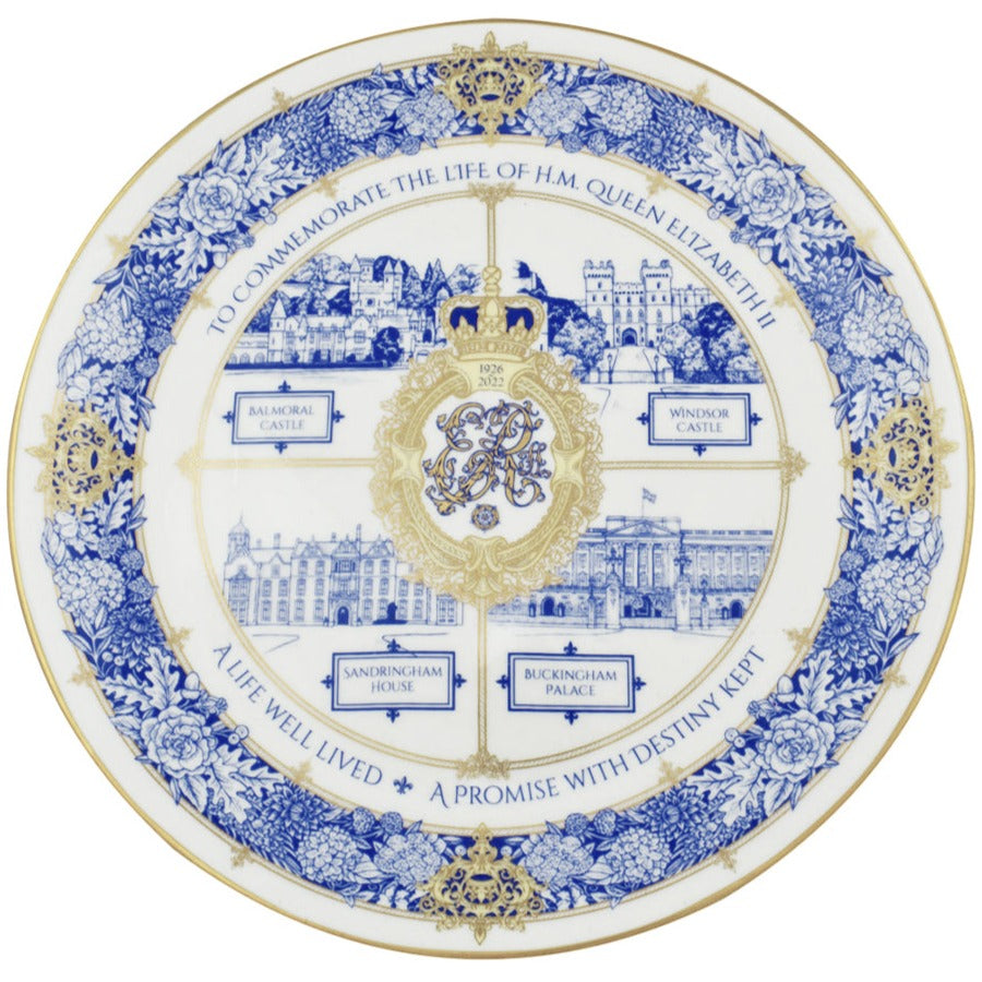 Goviers Exclusive A Life Well Lived Plate-Royal Commemorative-Goviers