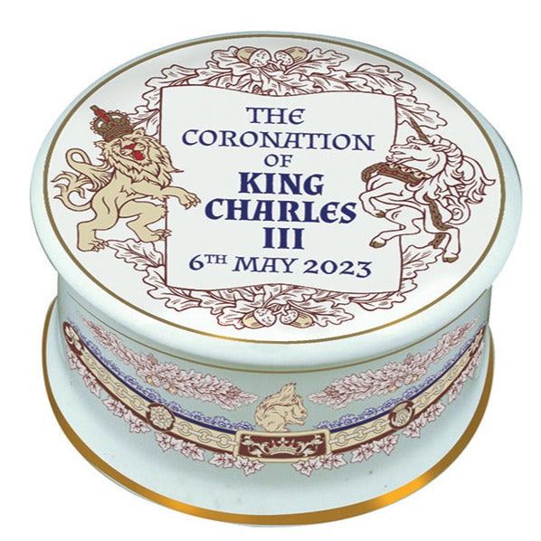 Goviers Exclusive King Charles III Coronation Trinket Box-Royal Commemorative-Goviers