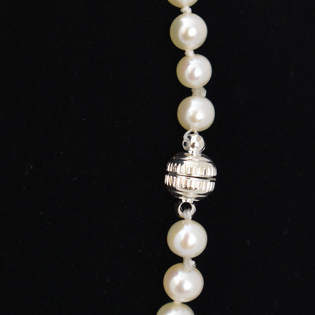 Goviers Pearl Necklace 50cm-Jewellery-Goviers
