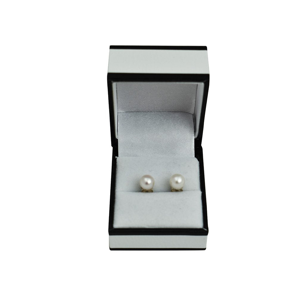 Goviers Pearl Stud Earrings-Jewellery-Goviers