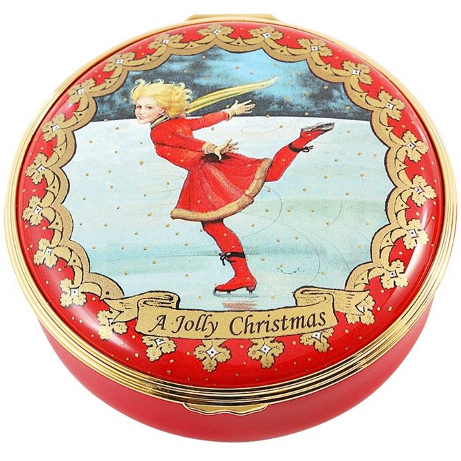 Halcyon Days Christmas Ice Skating Box-Christmas-Goviers