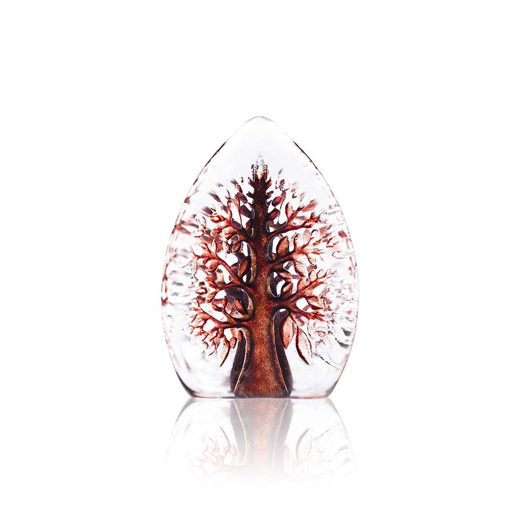 Maleras Miniature Tree of Life Red-Glass-Goviers