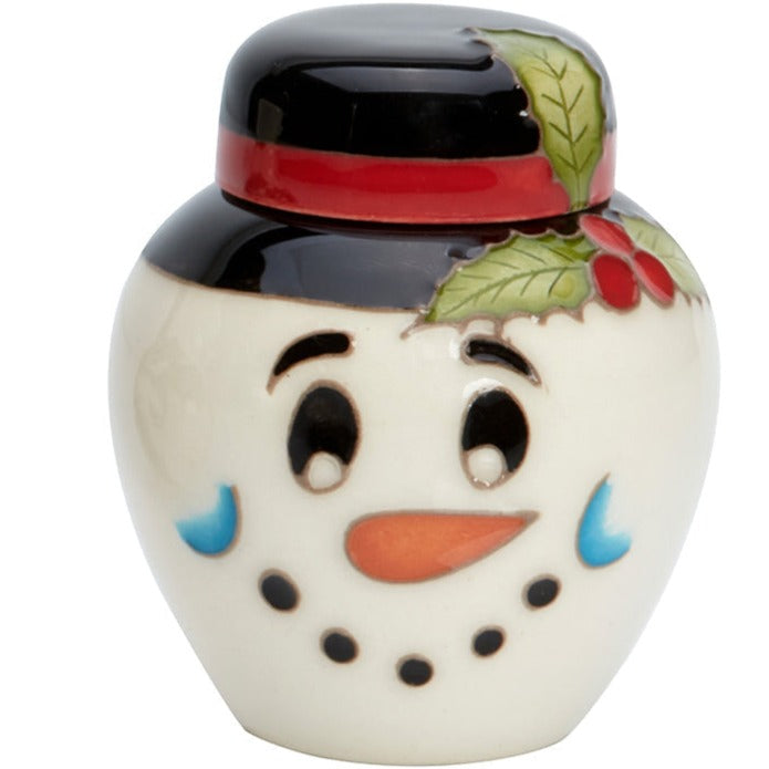 Moorcroft Jolly Snowman | Made to Order-Collectables-Goviers