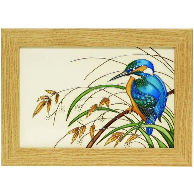 Moorcroft Plaque King of the Fishers - Numbered Edition | Made to Order-Home Accessories-Goviers