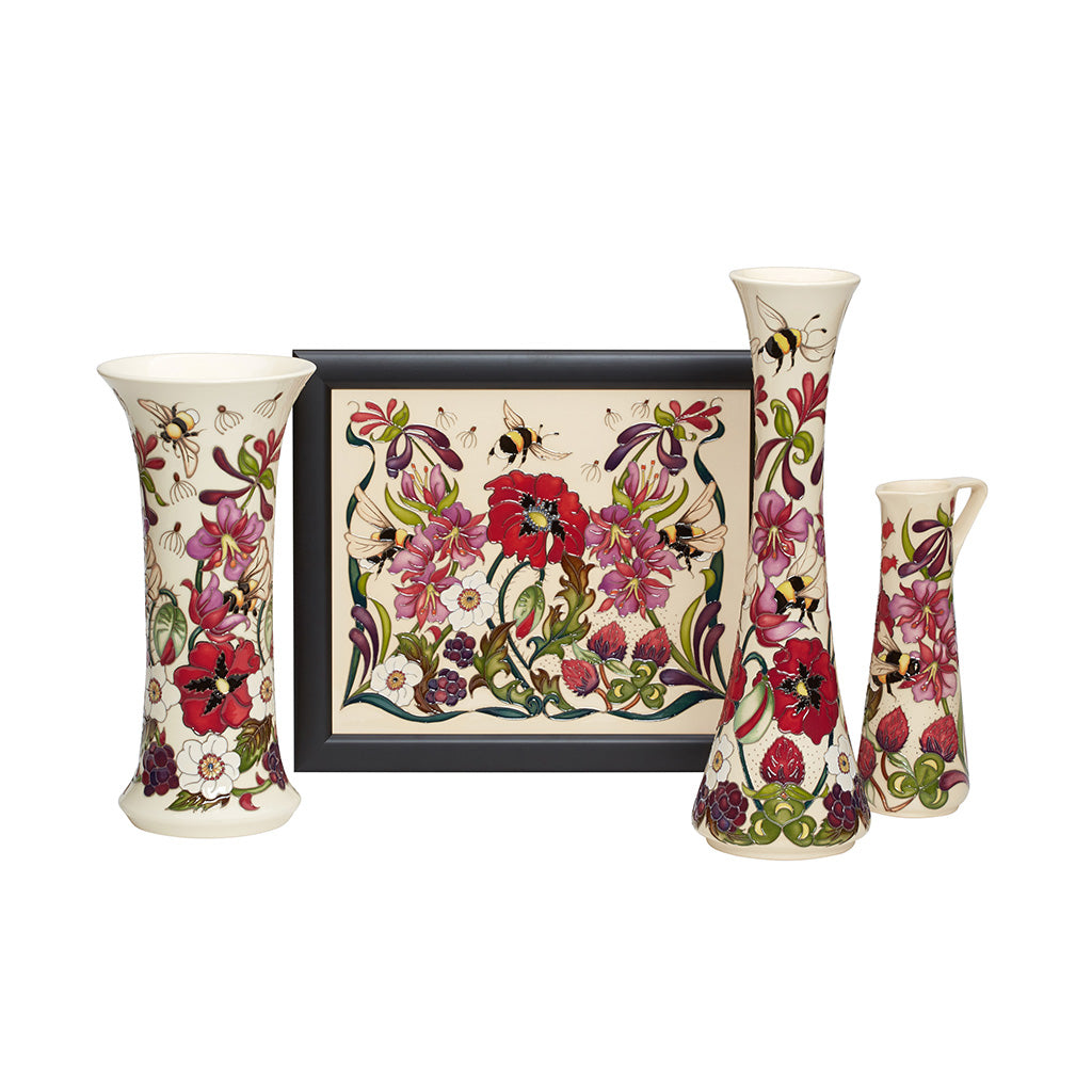 Moorcroft Pollinators Plaque | Made to Order-Collectables-Goviers