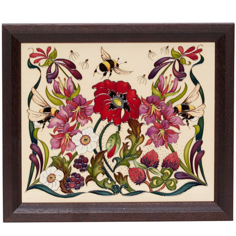 Moorcroft Pollinators Plaque | Made to Order-Collectables-Goviers