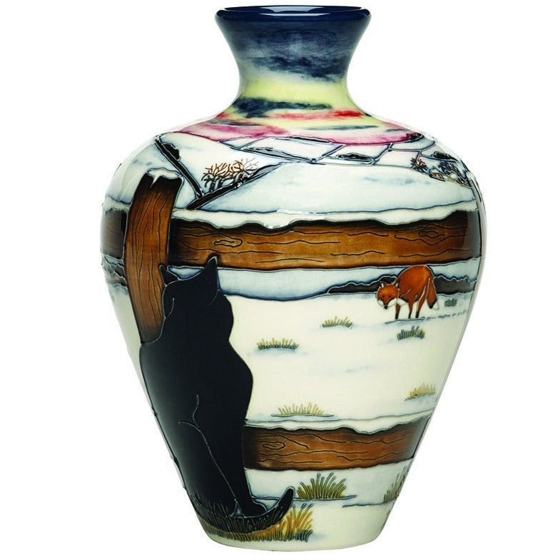Moorcroft Who Goes There Vase | Made to Order-Home Accessories-Goviers