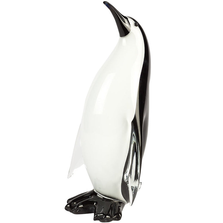 Murano Glass Medium Penguin Sommerso-Glass-Goviers