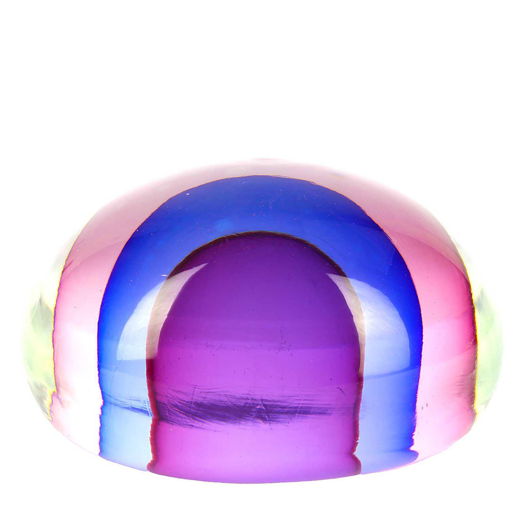 Murano Glass Paperweight Purple-Glass-Goviers