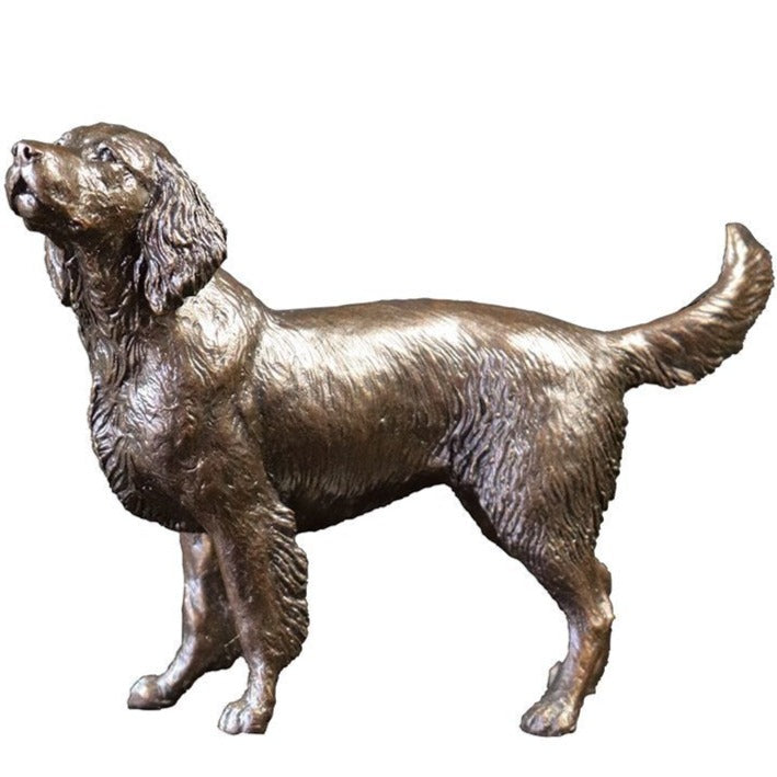 Richard Cooper Medium Springer Spaniel-Bronzes-Goviers