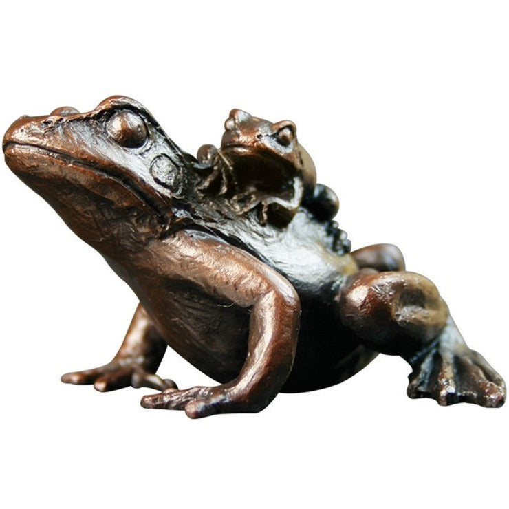 Richard Cooper Small Frog with Baby-Bronzes-Goviers