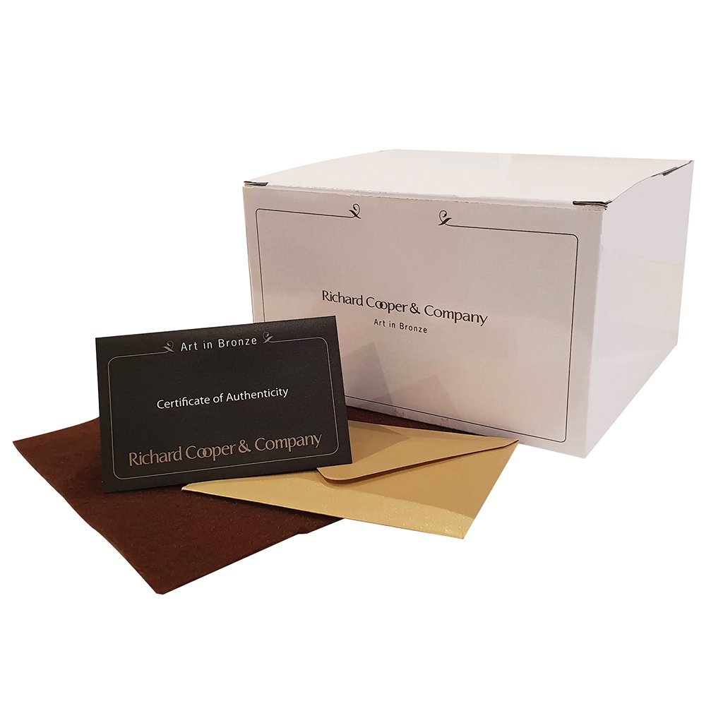 Richard Cooper Small Gloucester Old Spot-bronzes-Goviers